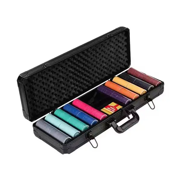 Black Poker Chip Case
