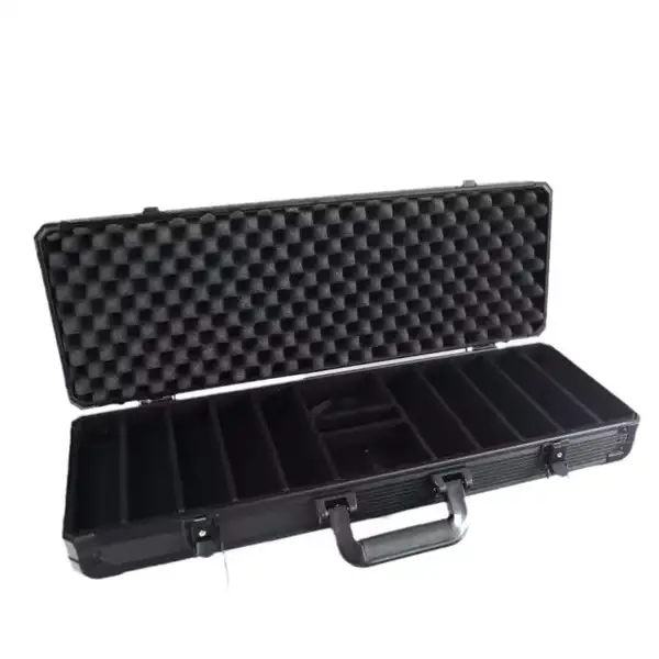 Black Poker Chip Case