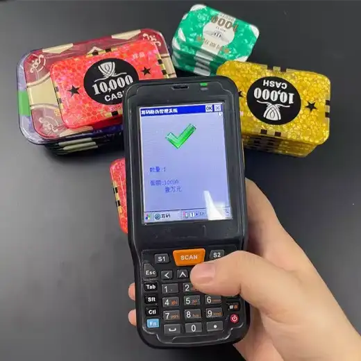 13.56MHz RFID poker chips RFID casino chips 13.56MHz HF RFID gambling chips (HF = High Frequency) RFID-enabled poker chips Smart casino chips 13.56MHz RFID chip detector for poker tables Casino RFID data terminal Poker table RFID scanner RFID gambling chip reader Wireless chip counter 13.56MHz UV poker chip checker Anti-cheating RFID chips UV security casino chips Invisible ink poker chip detector Casino chip fraud prevention ISO 15693 RFID chips (common 13.56MHz standard) HF RFID for gambling 13.56MHz RFID reader for casinos RFID chip tracking system Encrypted poker chips Rfid poker chip