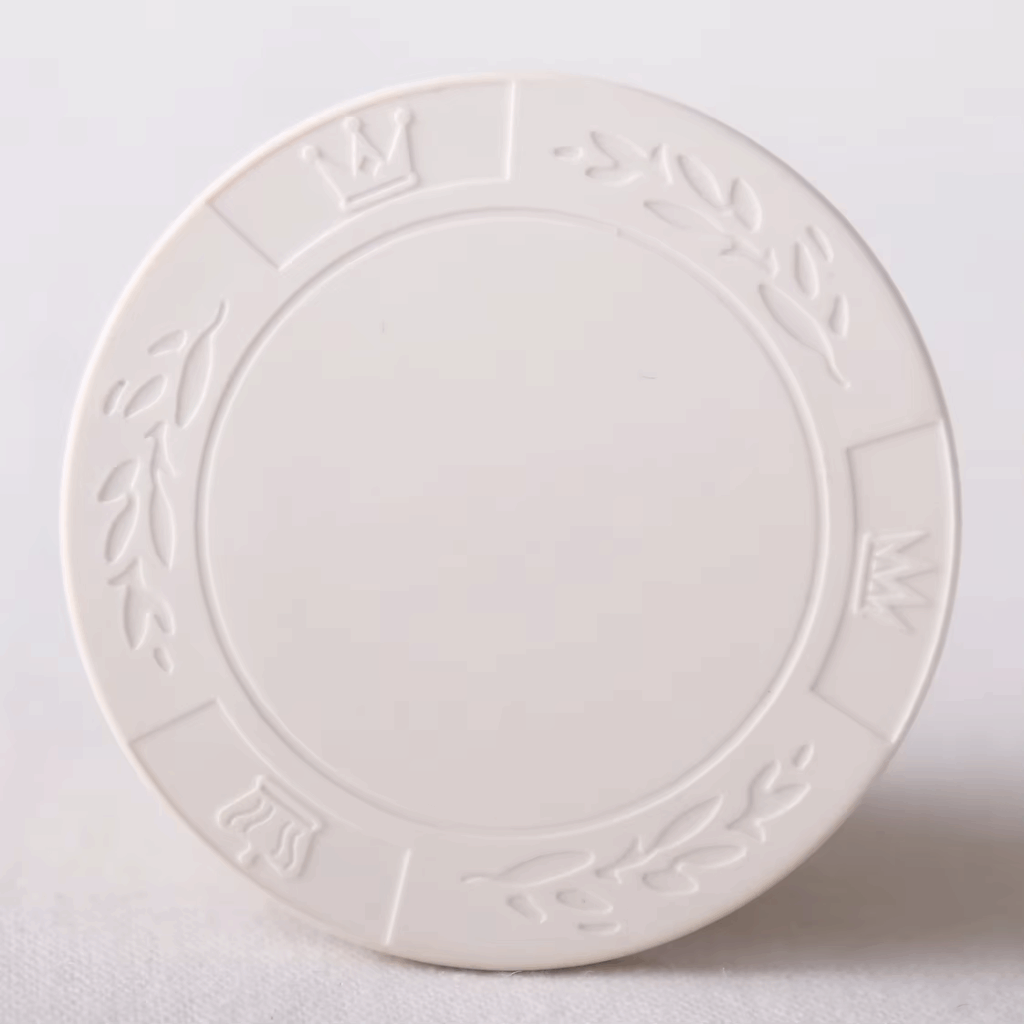 39*3.3MM 10gh BLANK Wheat and Crown poker chip mold