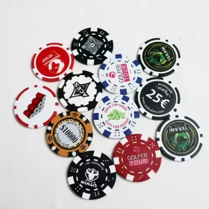 giveaway poker chips, custom poker chips, branded poker chips, promotional poker chips, casino-grade poker chips, poker tournament chips, personalized poker chips, corporate event chips, poker chip souvenirs, bulk poker chips