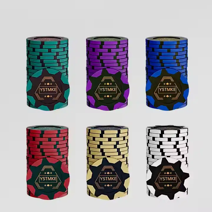  clay poker chips, professional poker chips, casino-grade poker chips, heavy poker chips, custom poker chips, poker set, poker accessories, home poker game, poker tournament chips, premium poker chips, Slowplay poker chips.
