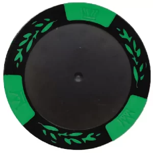 D Green 3-10 Custom Poker Chip Base