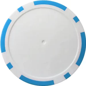 Light-blue1-3 Custom Poker Chip Base