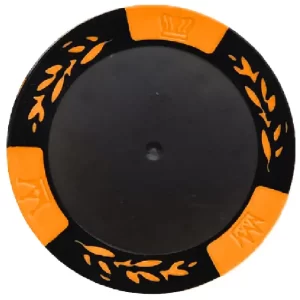 Orange 3-11 Custom Poker Chip Base