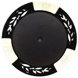 White 3-7 Custom Poker Chip Base