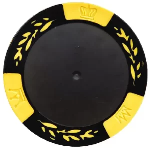 Yellow 3-8 Custom Poker Chip Base