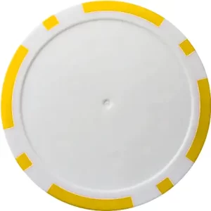 Yellow1-4 Custom Poker Chip Base