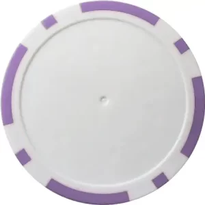 purple 1-11 Custom Poker Chip Base